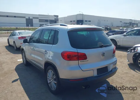 2012 Volkswagen Tiguan Se из США, поврежденный, VIN WVGAV7AX4CW528633